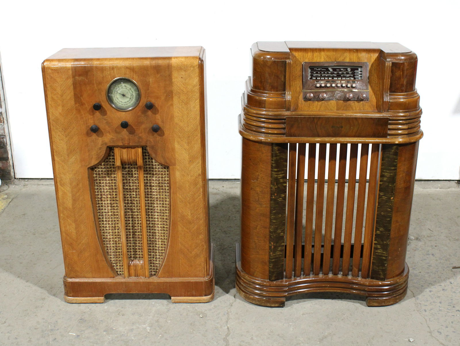 Antique Philco Radio Floor Consoles (1 of 4)