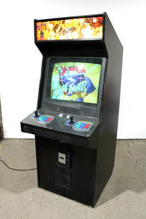 Capcom X-Men Vs. Street Fighter Arcade Game: Capcom X-Men Vs. Street Fighter Aracade Game, working. This item requires third party shipping or pickup arrangements to be made. Dimensions: 72 x 28 x 38