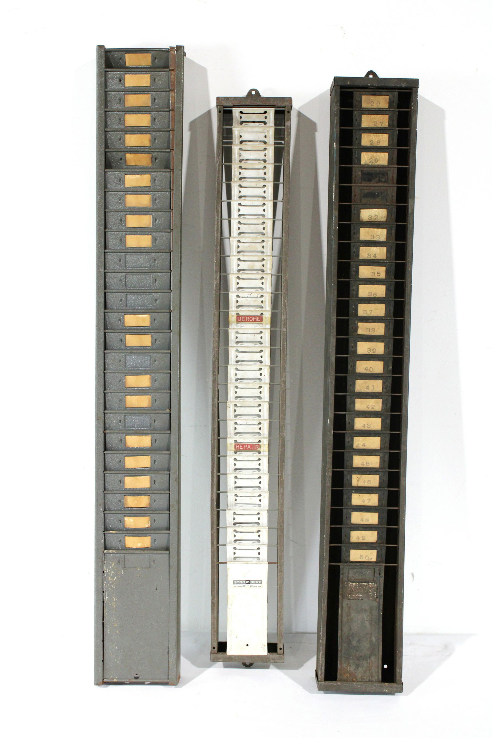 Vintage Time Card Holders (1 of 2)