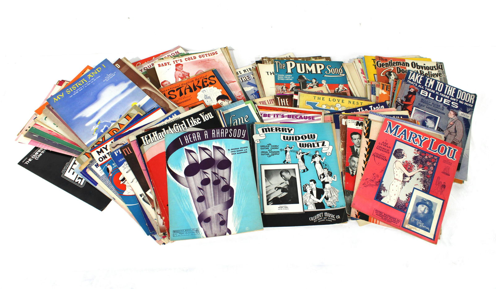 Vintage Music Sheets, Assorted Lot 1 (1 of 2)