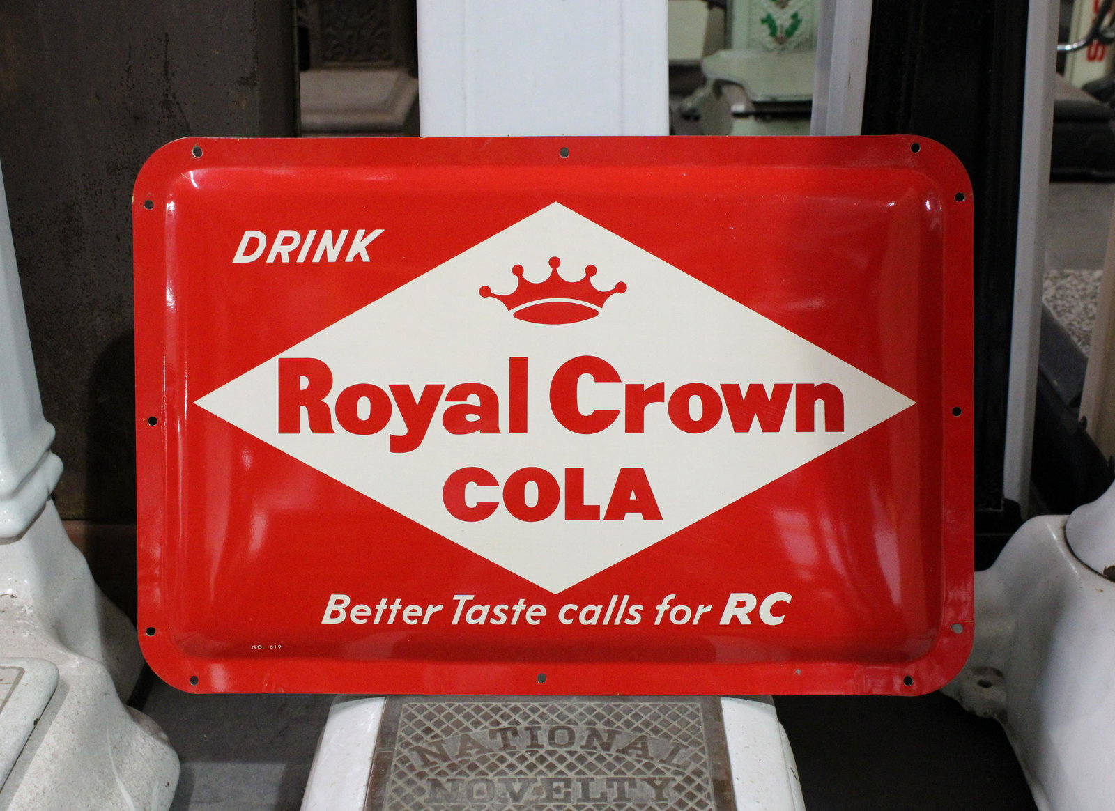 NOS Royal Crown Cooler Sign (1 of 3)