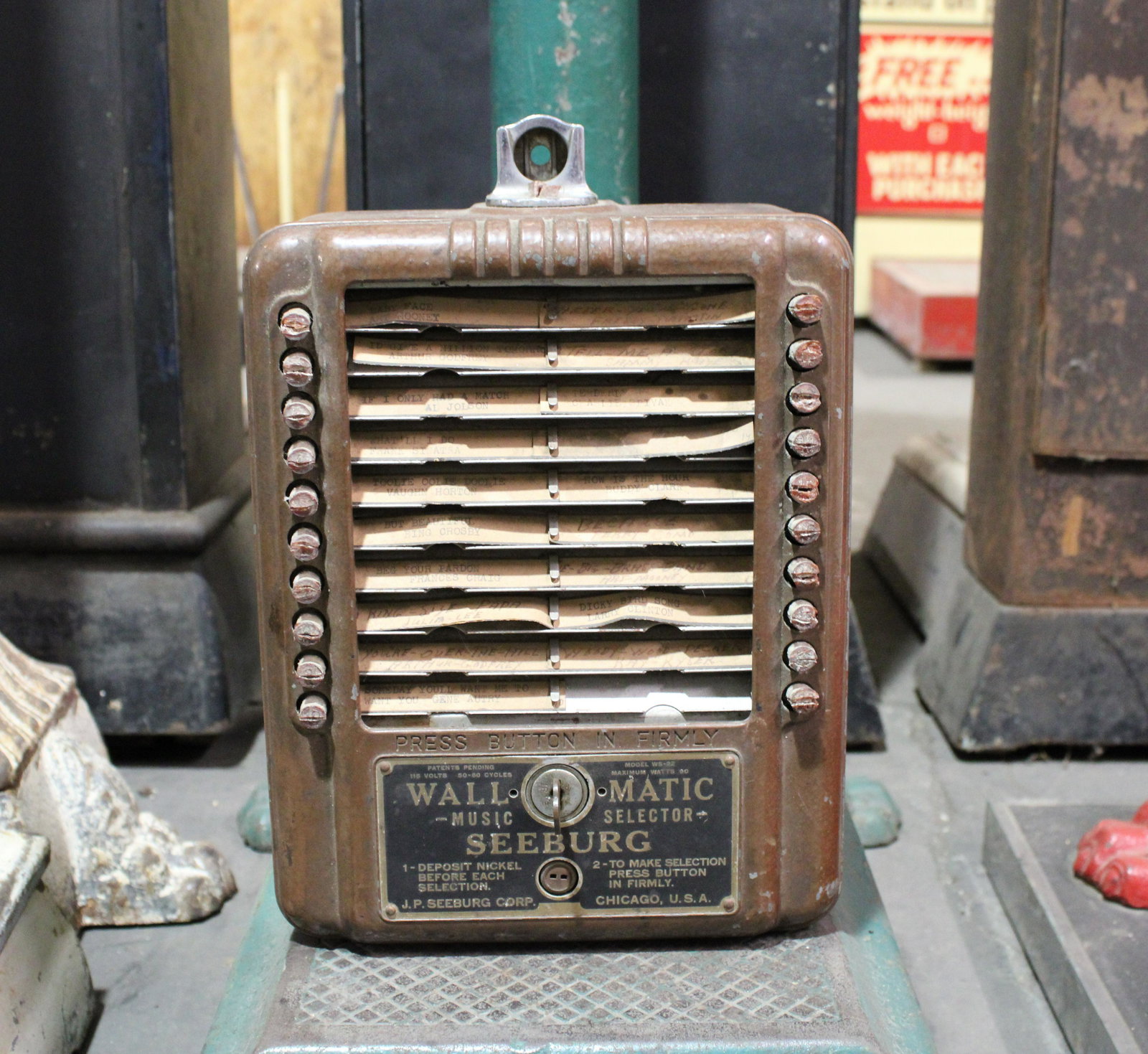 Seeburg Coin Operated Wallbox (1 of 3)
