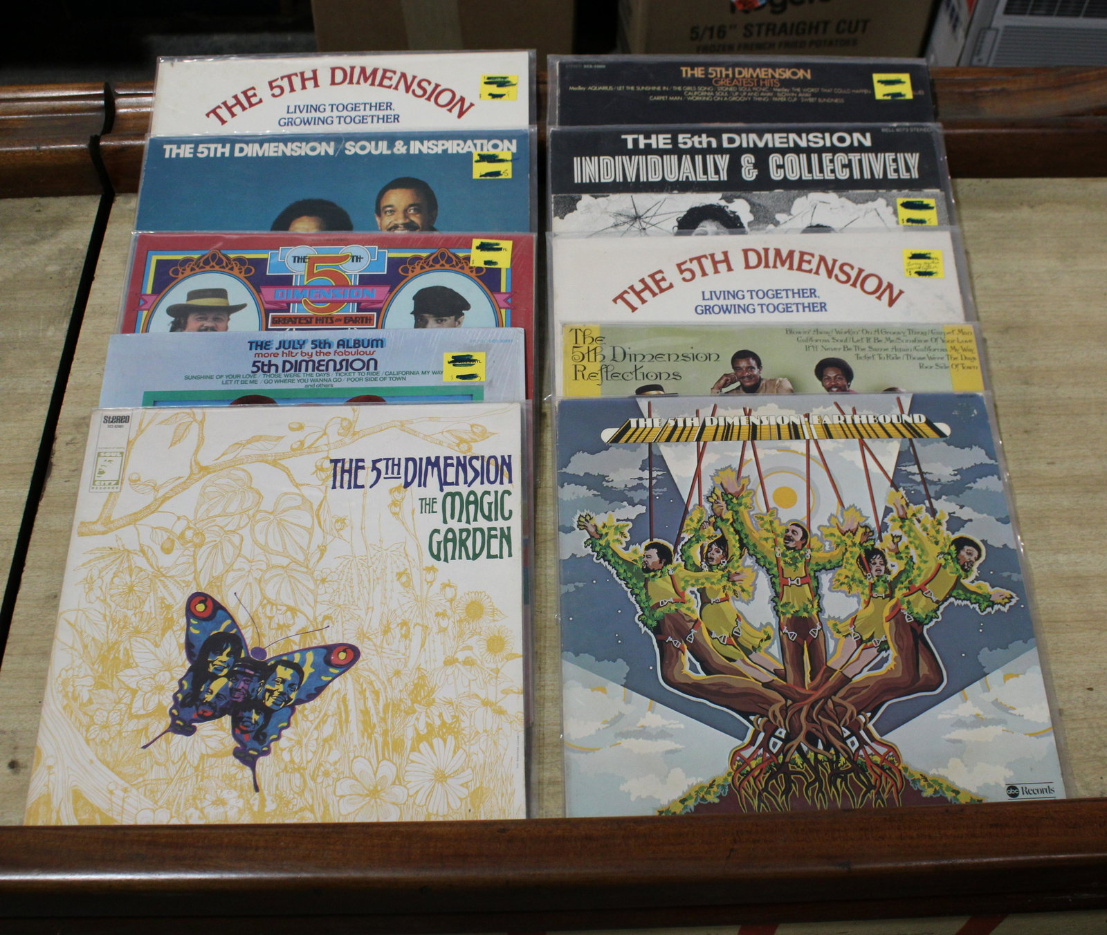 Collection of The Fifth Dimension Records, Total of 10 (1 of 1)