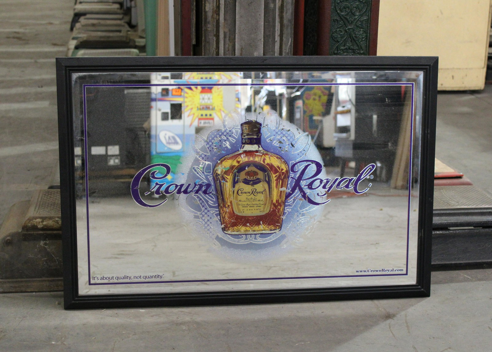 Crown Royal Advertising Mirror (1 of 1)