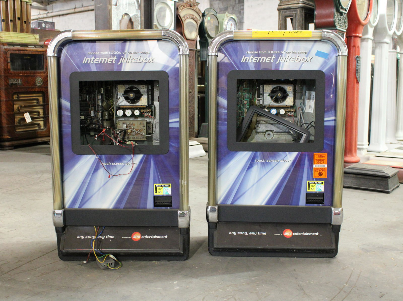 AMI Internet Jukeboxes for Parts (1 of 2)