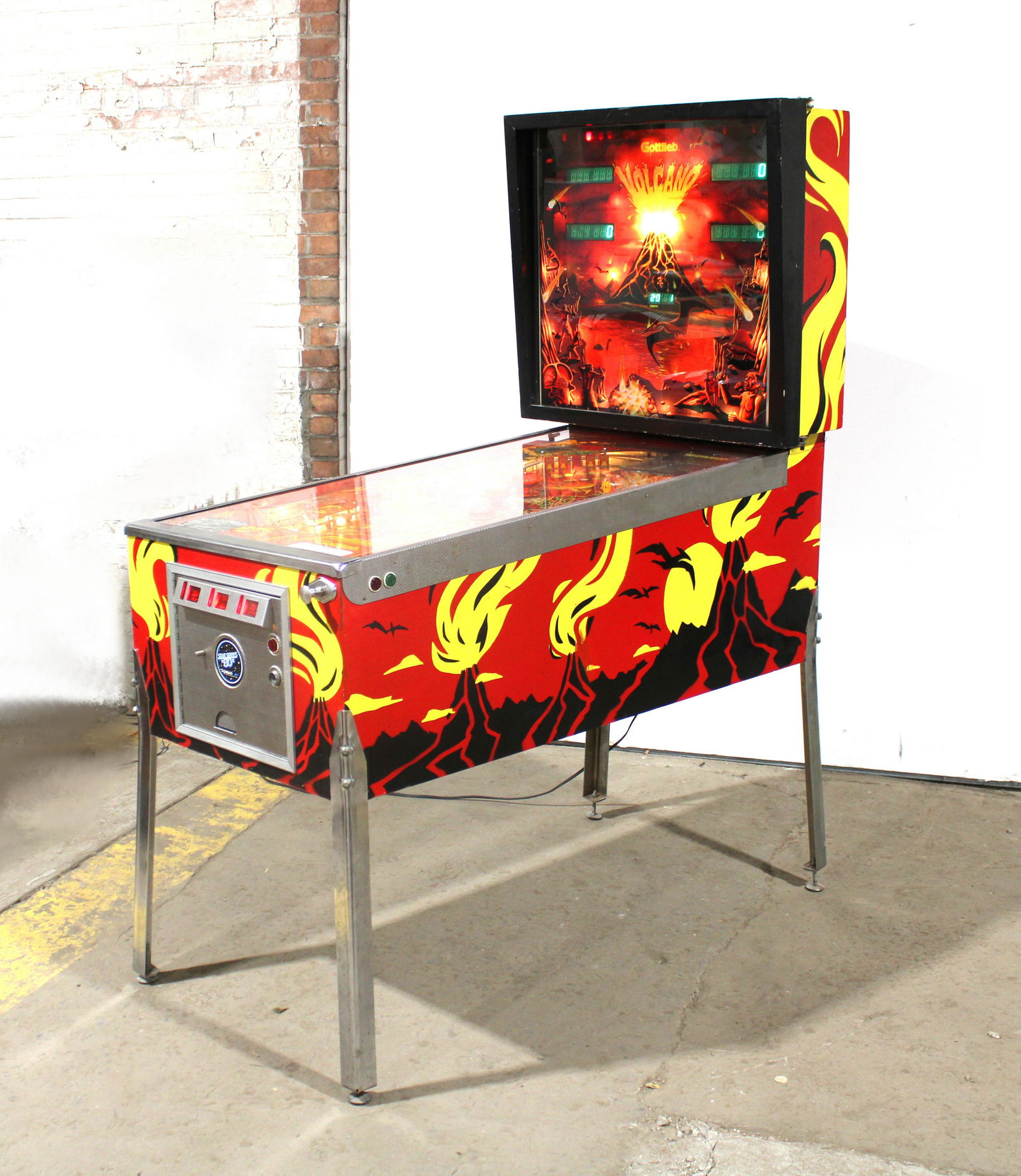 Gottlieb Volcano Pinball Machine May 27, 2021 Jaybird Auctions in MD