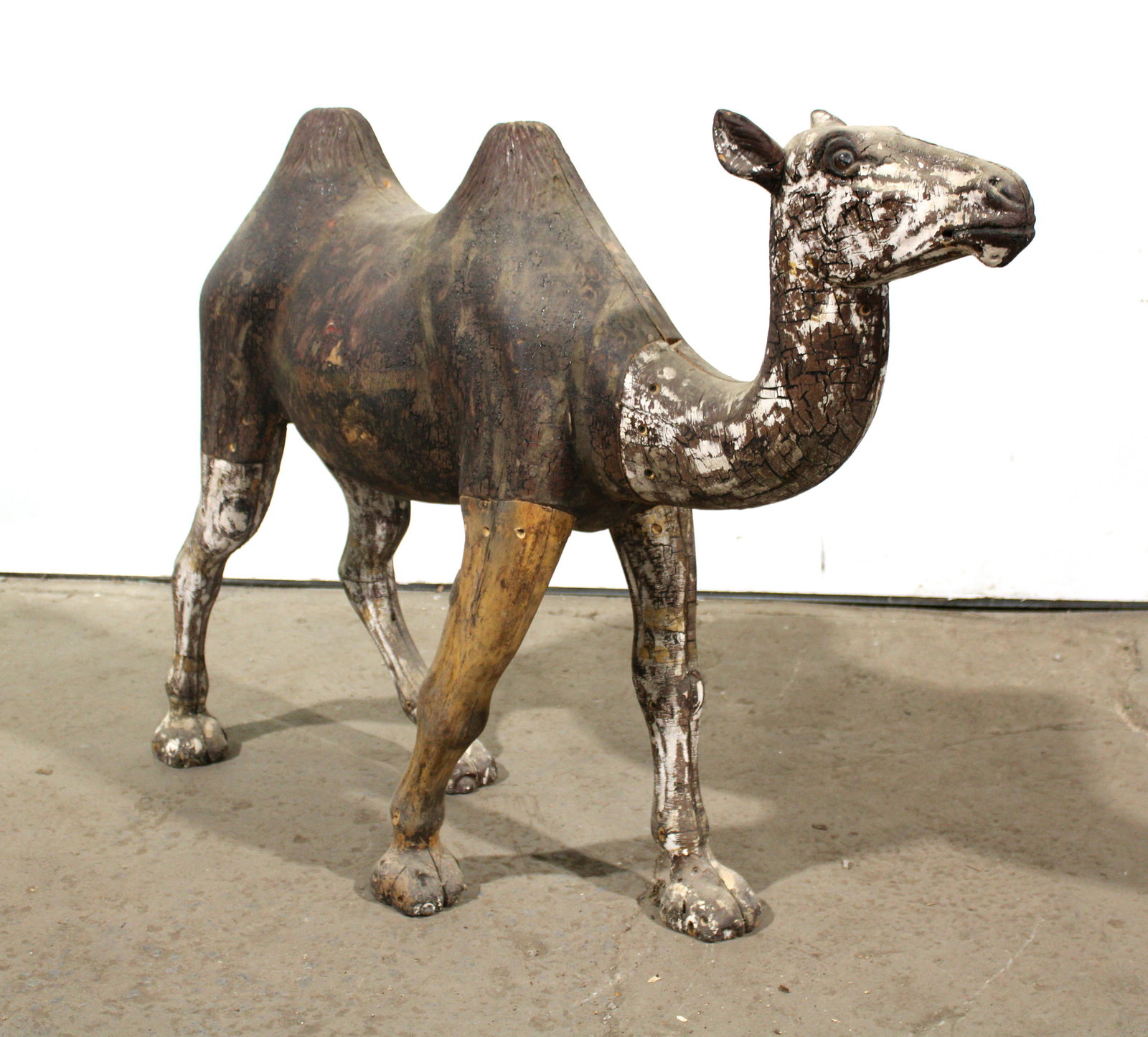 Early Carved Camel Carousel Animal (1 of 6)
