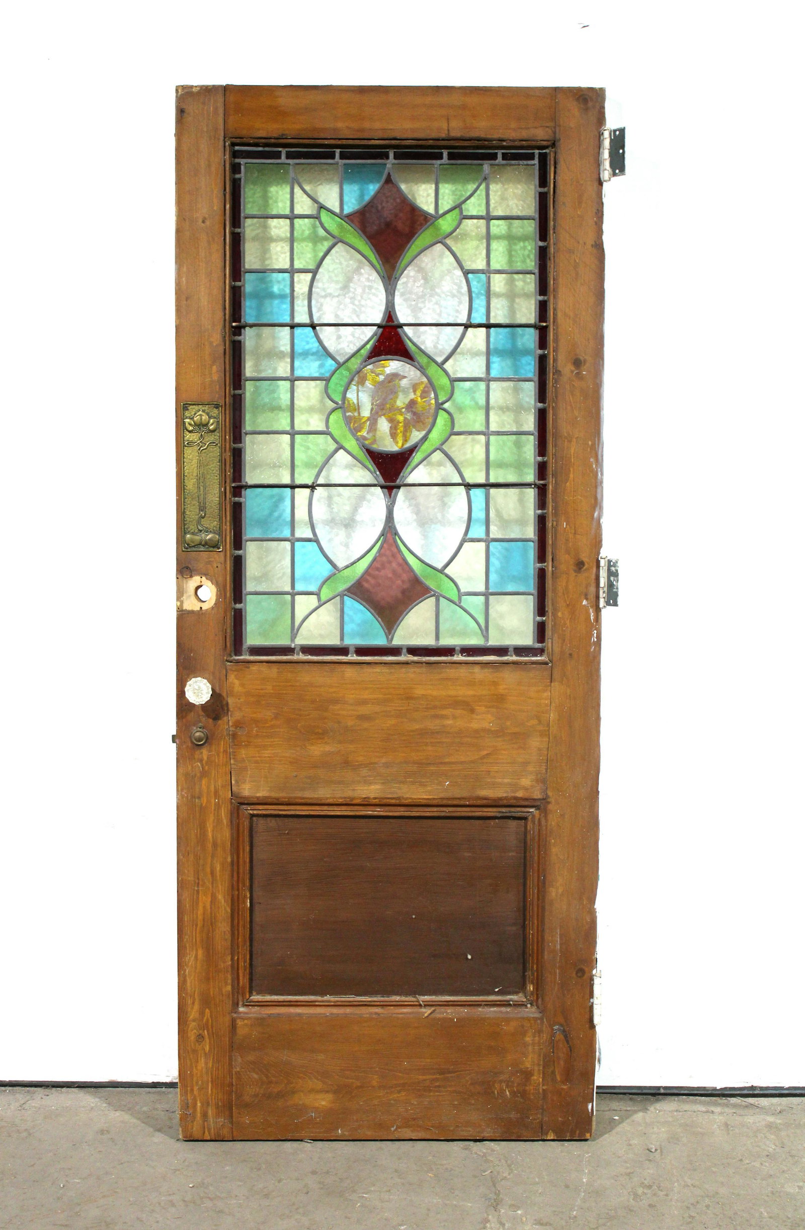 Antique Stained Glass Door (1 of 2)
