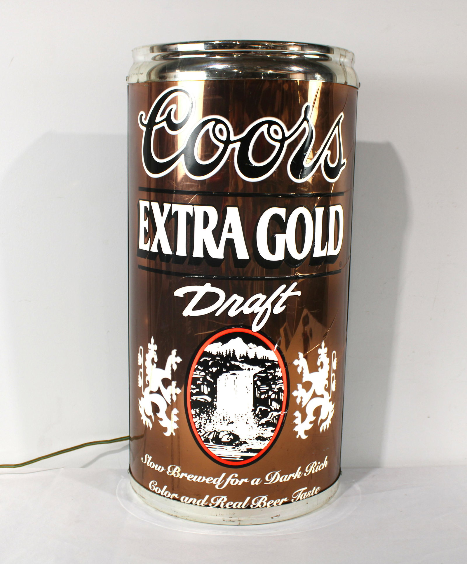 Coors Beer Light Up Advertising Sign (1 of 3)