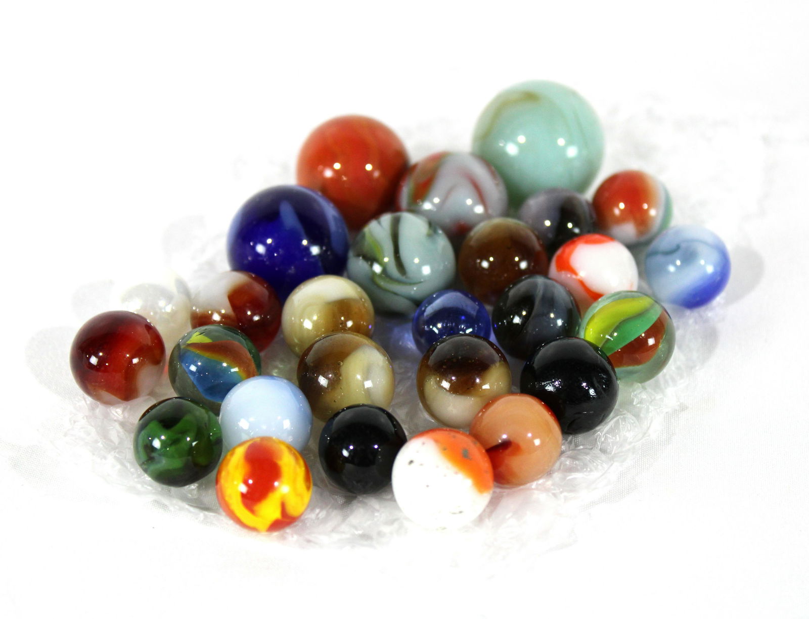 Lot of Assorted Marbles: Lot of Assorted Marbles. In-house shipping available.