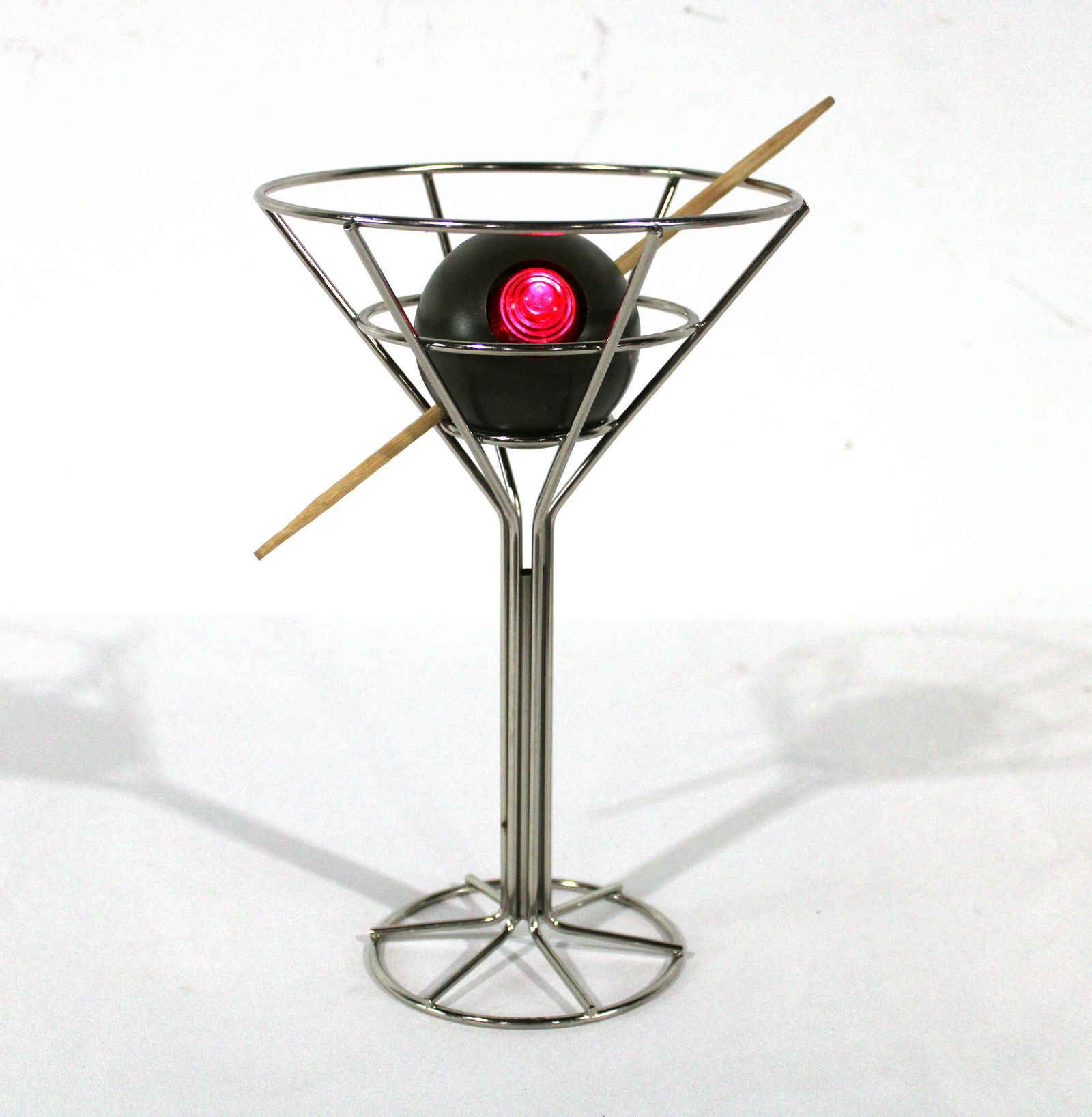 Small Martini Lamp, Battery Operated (1 of 2)
