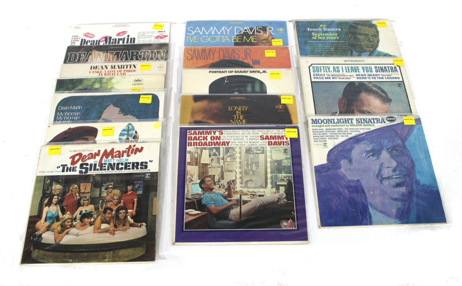 Collection of Rat Pack Records, Lot of 15 (1 of 1)