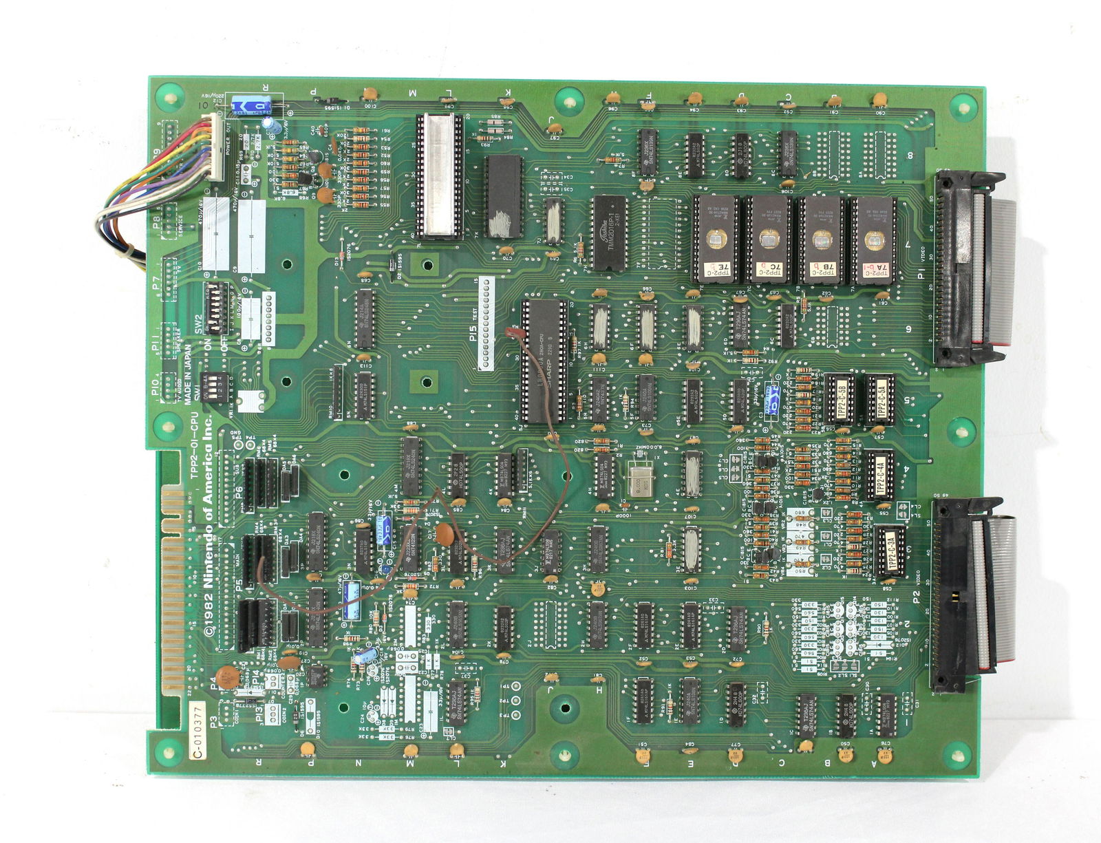 Nintendo Popeye Arcade Game Board (1 of 2)