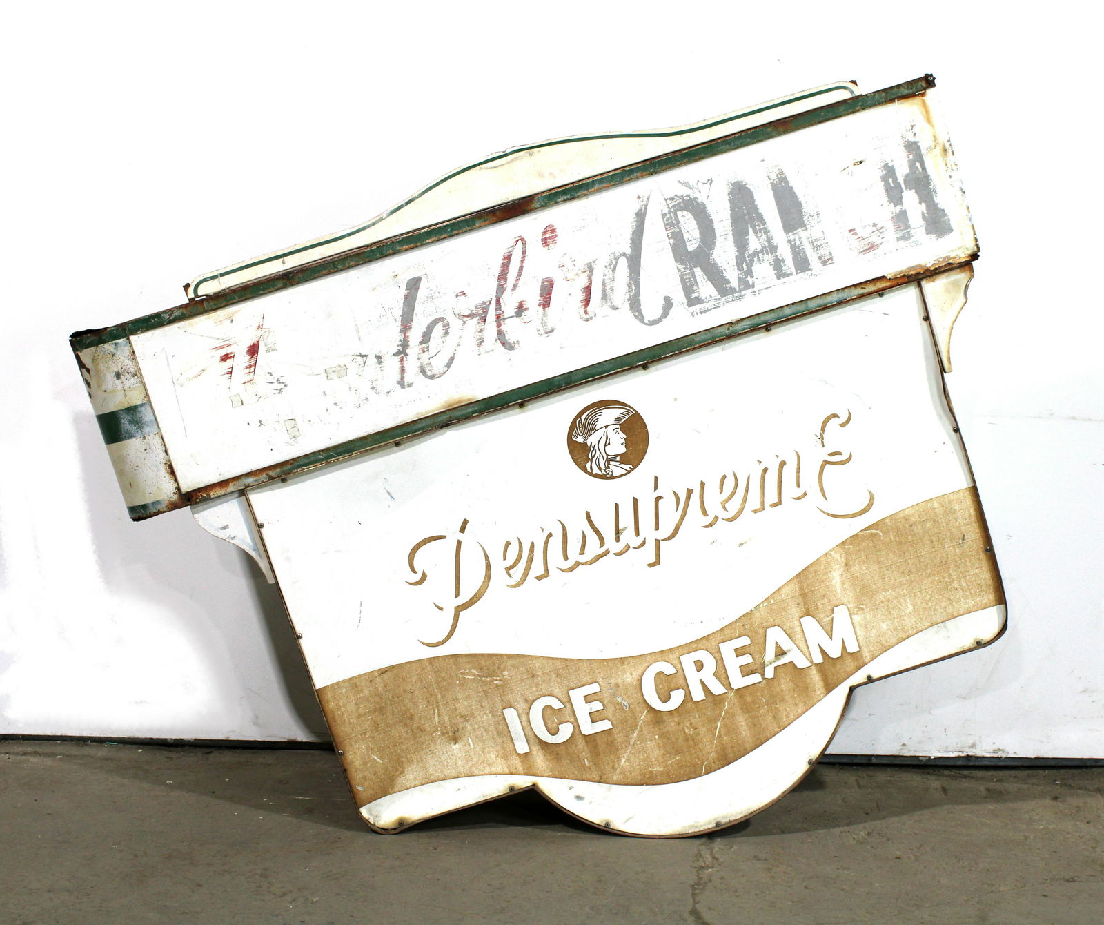 Pensupreme Ice Cream DS Sign "Thunderbird Ranch" (1 of 4)