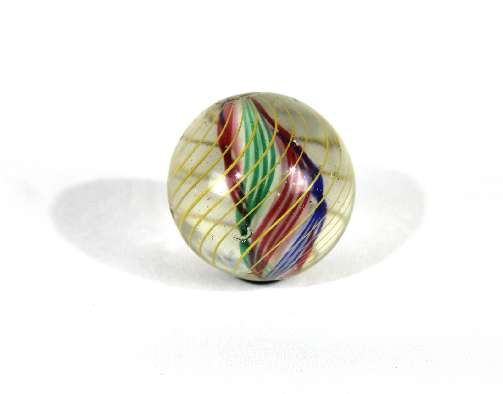 1 3/4" Antique Handmade German Swirl Marble (1 of 4)