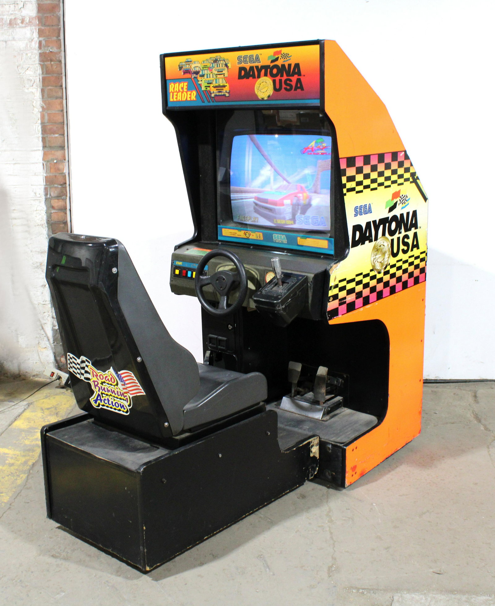 Sega Daytona USA Sit Down Driver Arcade Game (1 of 3)