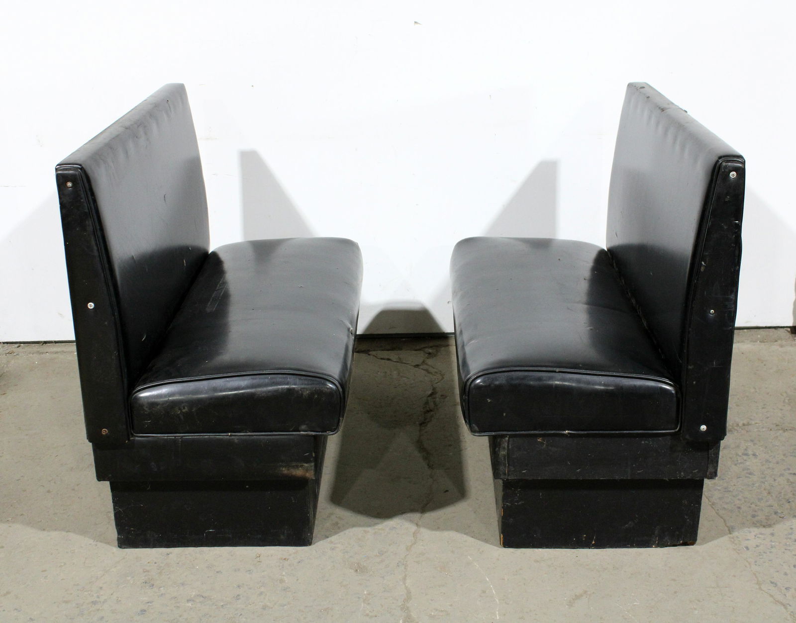Pair of Vintage Diner Booth Seats (1 of 2)