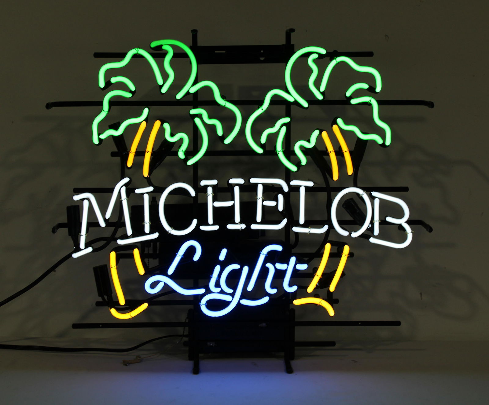 Michelob Light Beer Palm Tree Neon Sign (1 of 2)