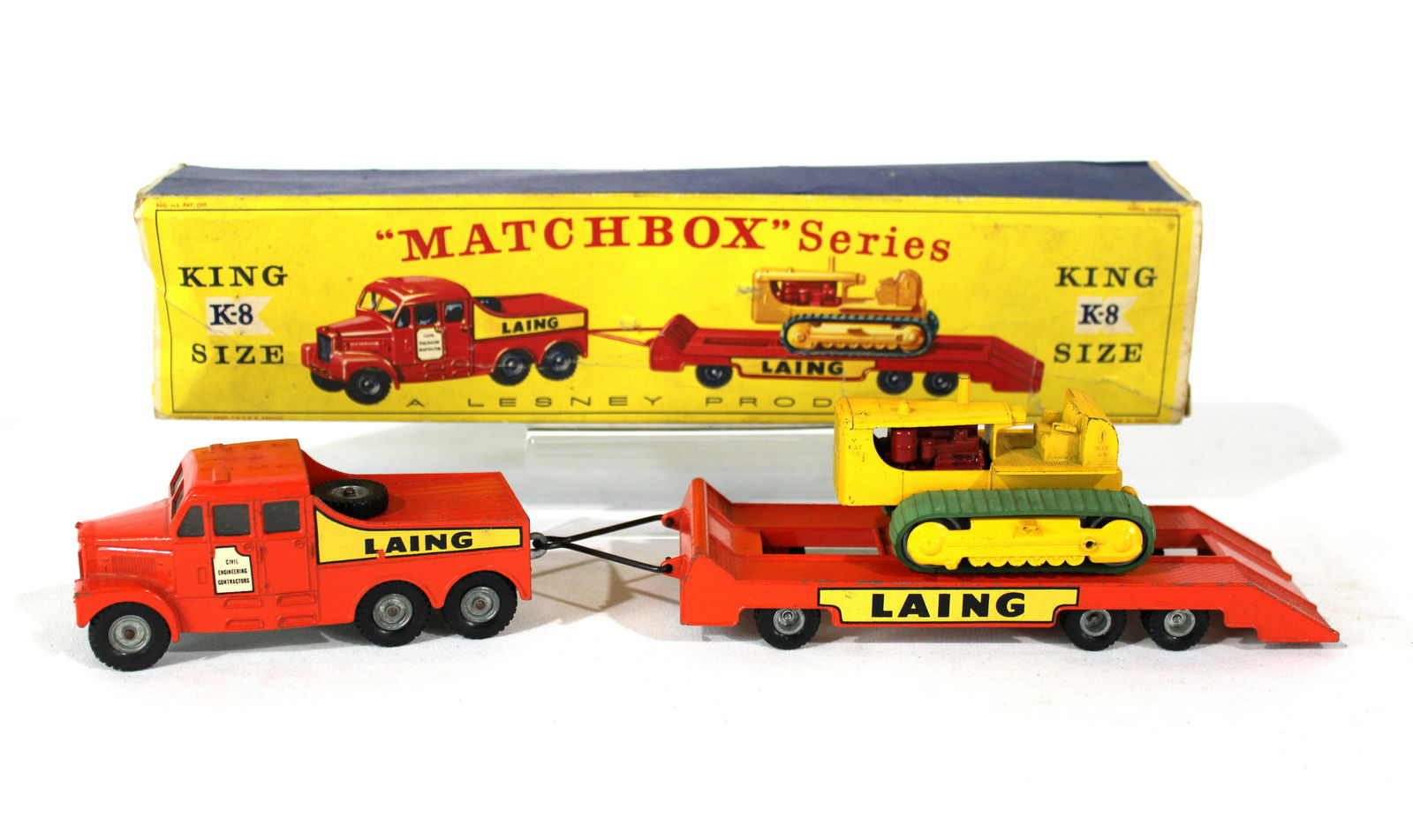 Matchbox Kingsize No.K8 Scammell Truck & Trailer (1 of 2)