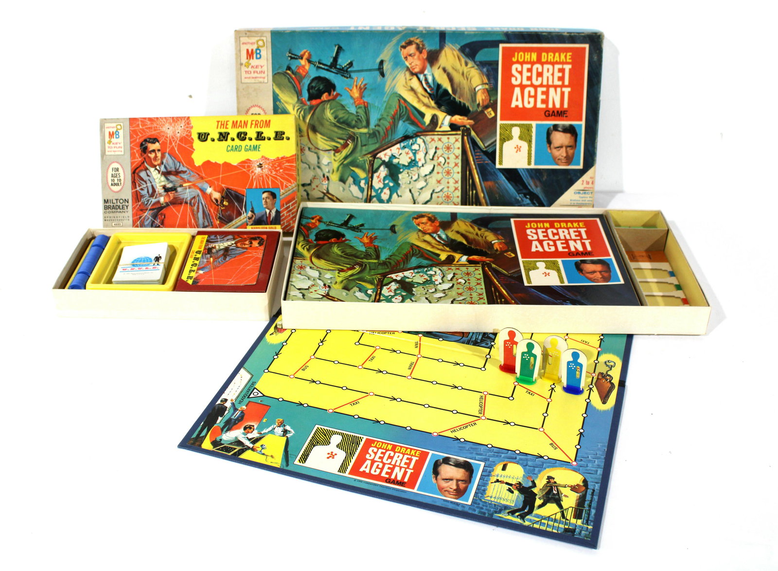 The Man from Uncle and Secret Agent Vintage Games (1 of 2)