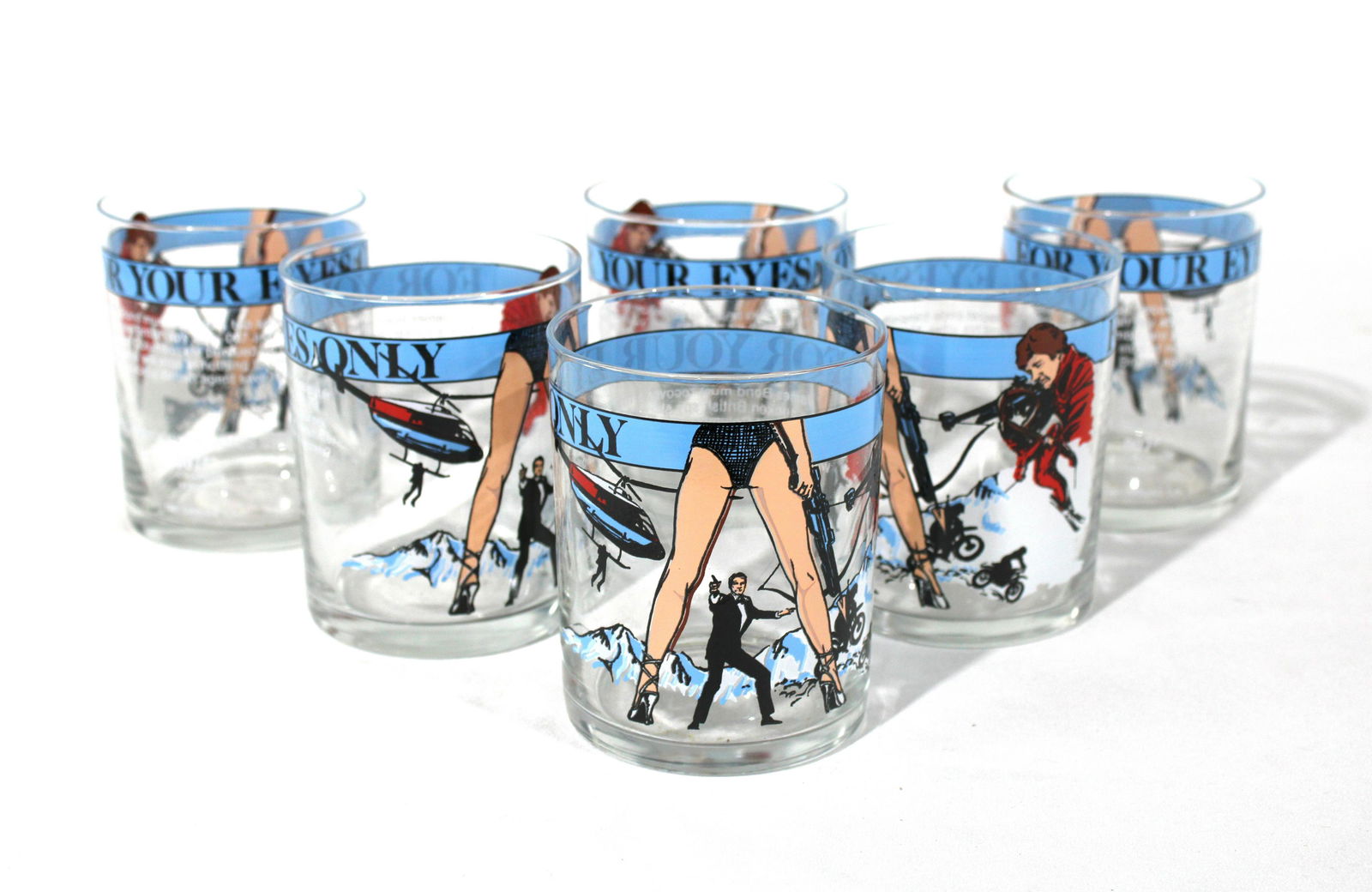 1981 James Bond Glassware Set (1 of 2)