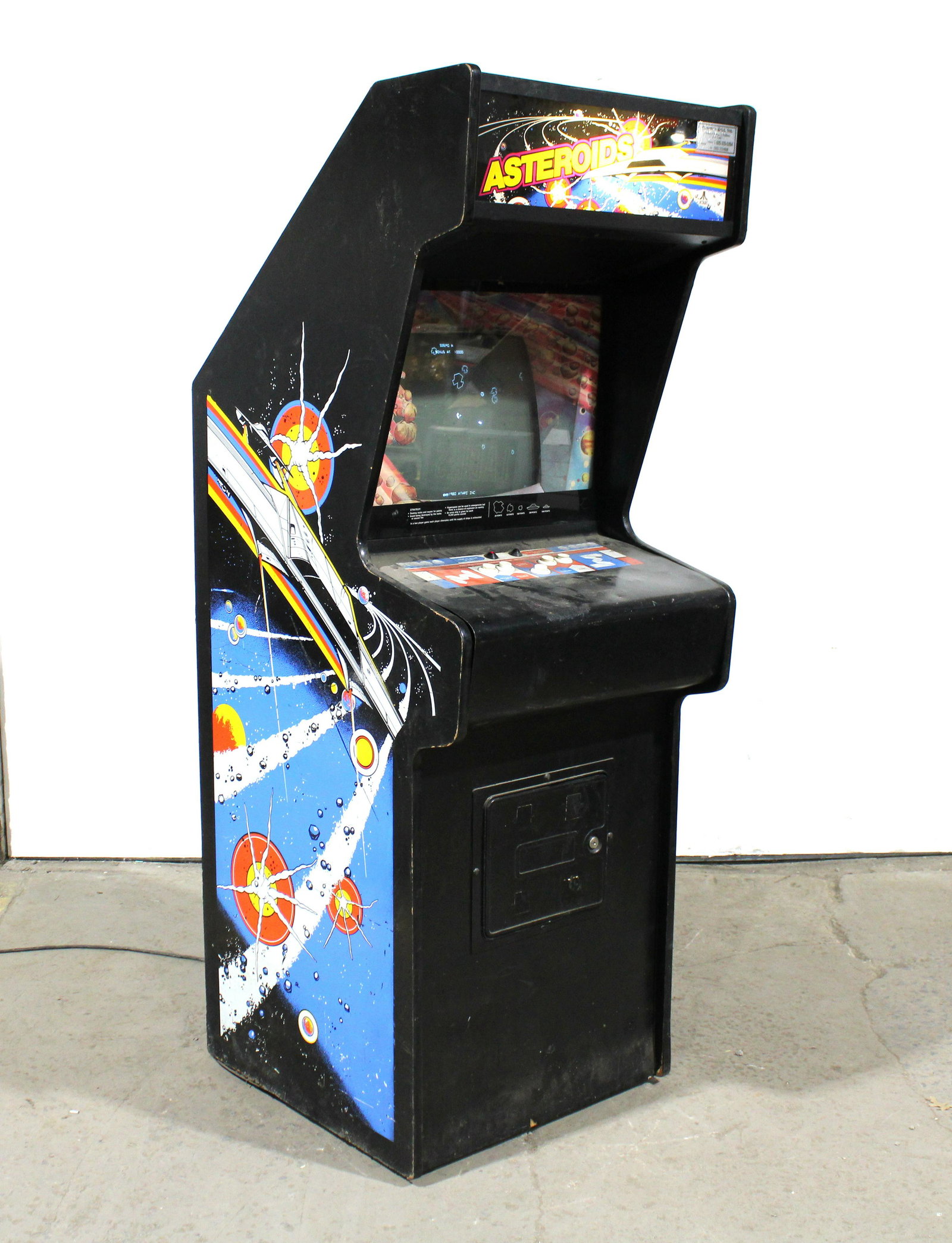 Atari Asteroids Arcade Game (1 of 4)
