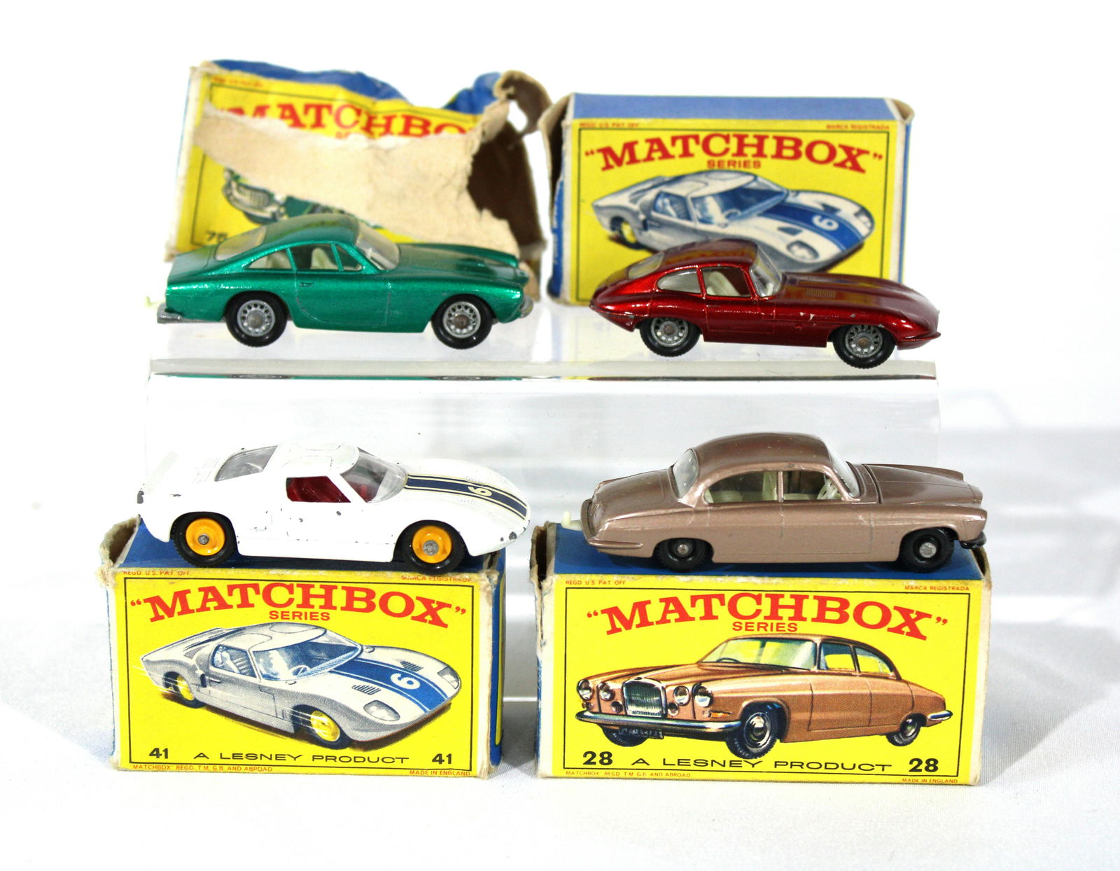 Matchbox Cars Incl. #41 Ford GT Racer (1 of 4)