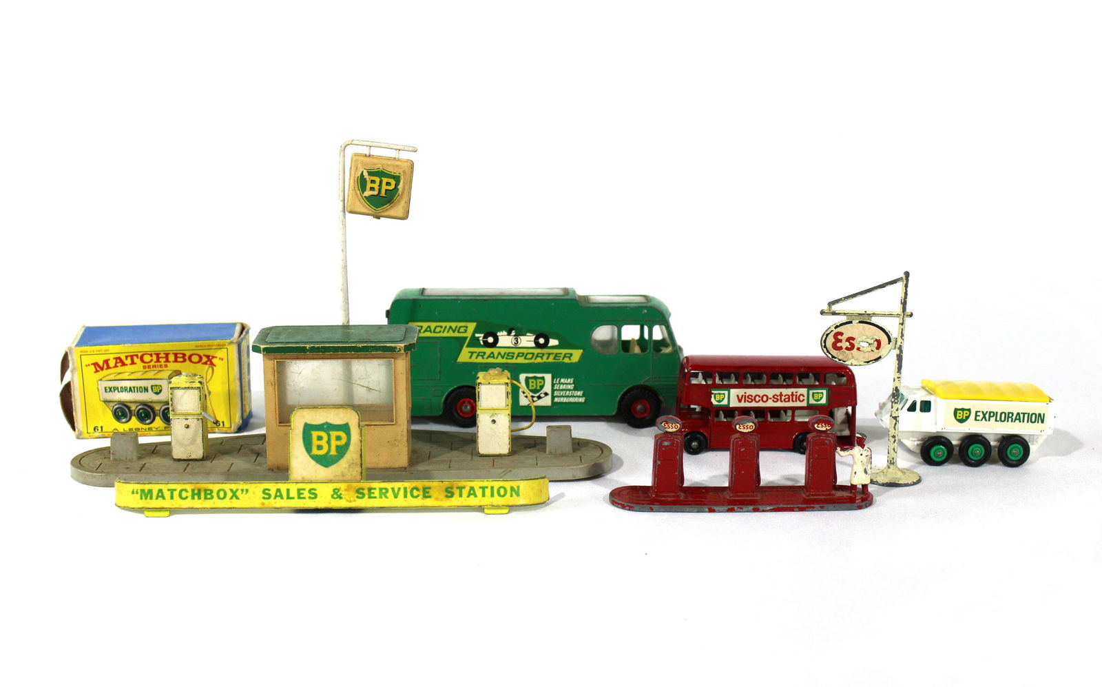 Gas Station Themed Matchbox Cars incl. Esso and BP (1 of 5)