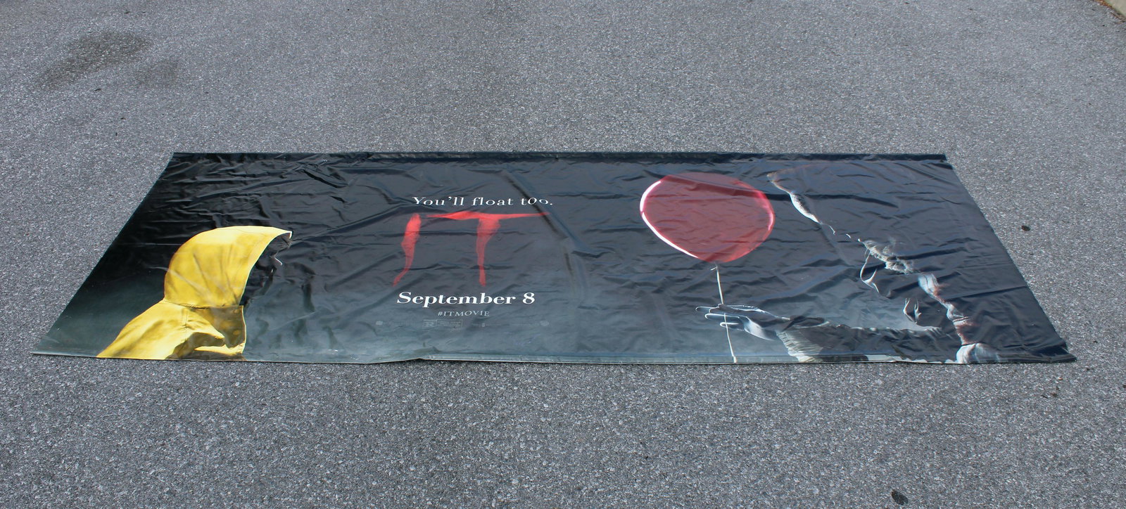12FT Stephen King's "IT" Movie Banner (2017) (1 of 1)