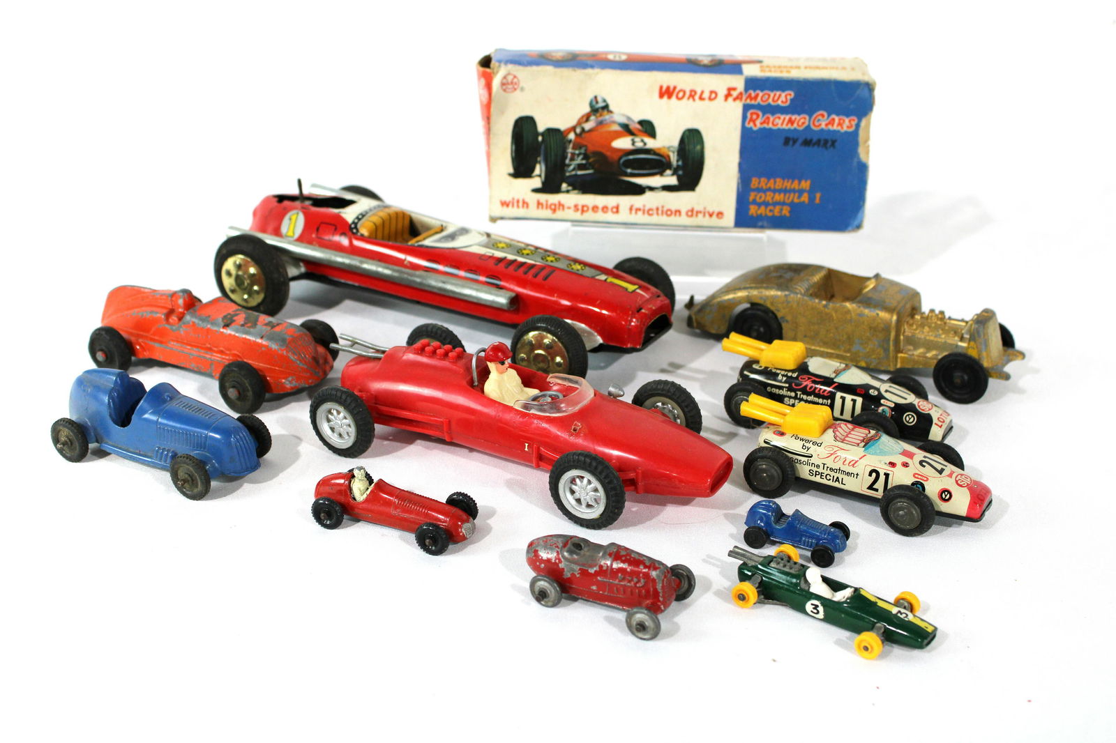 Collection of Bullet Race Cars incl. Marx, Tootsie and (1 of 1)