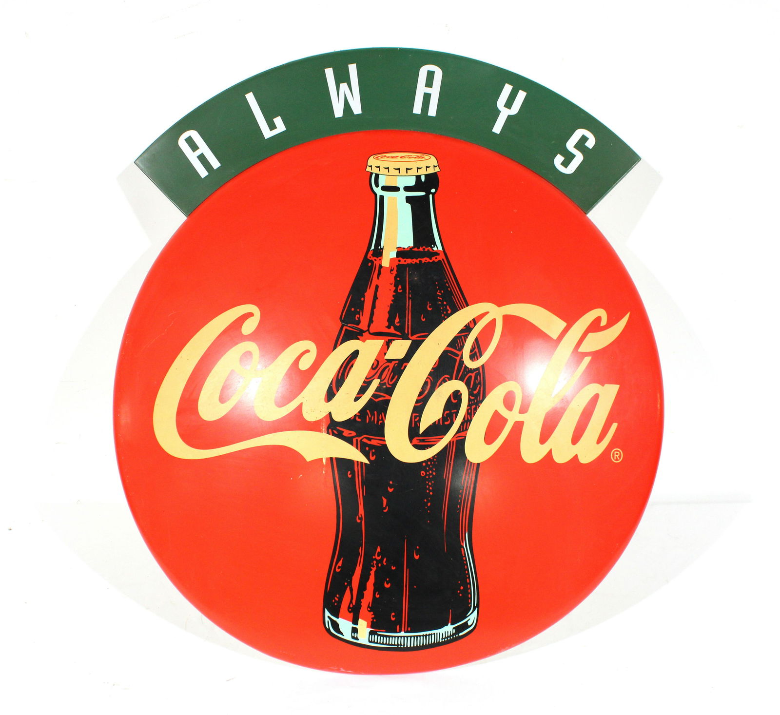 Always Coca Cola Button Wall Sign (1 of 2)
