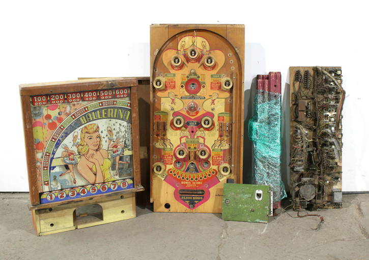 Bally Ballerina Woodrail Pinball Parts Jun 24, 2021 Jaybird