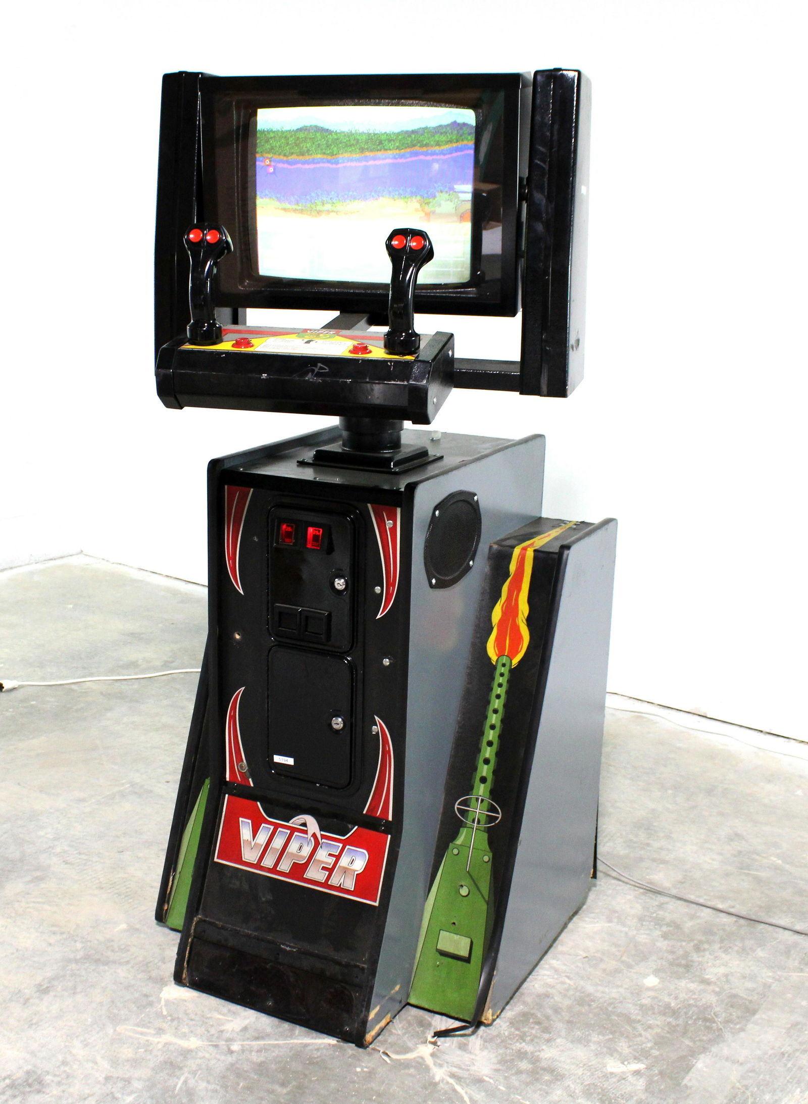 Leland Viper Arcade Game (1988) with Seat (1 of 6)