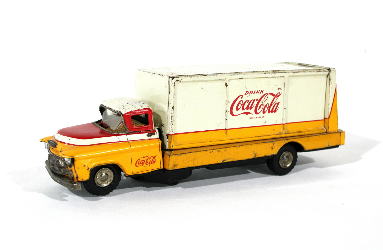 Allen Haddock Co. Coca Cola Tin Truck Toy, 1960s (1 of 6)