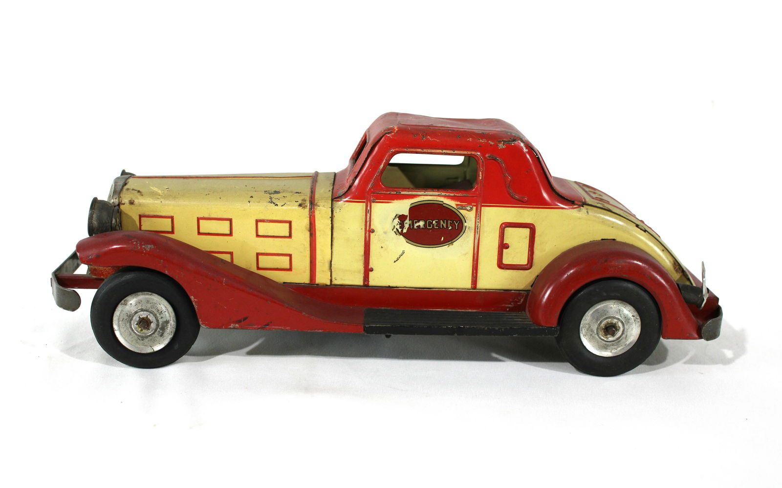 1930s Marx Emergency Tin Car Toy (1 of 5)