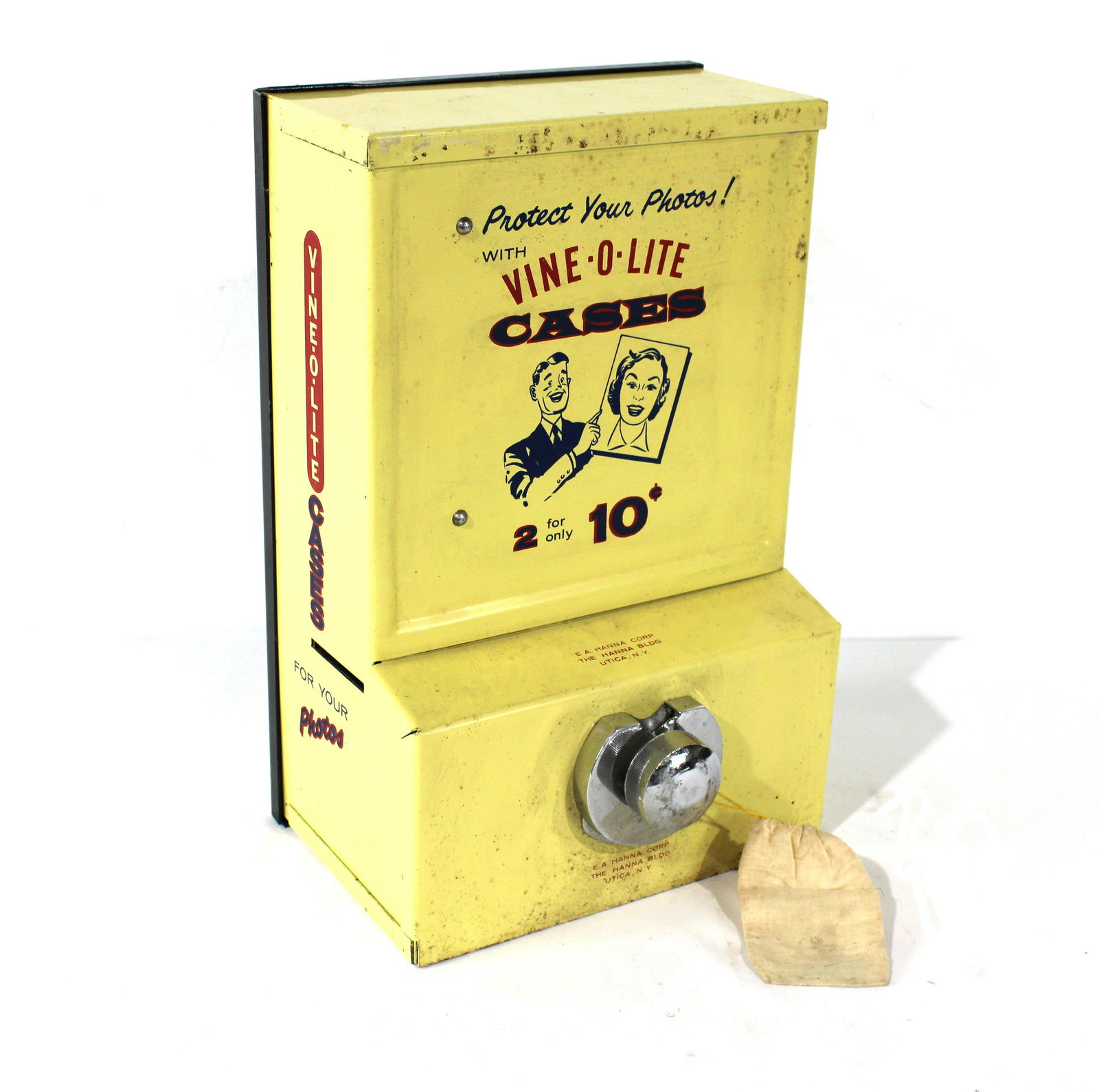 NOS Vine-O-Lite Coin Operated Picture Laminator w/ Box (1 of 7)