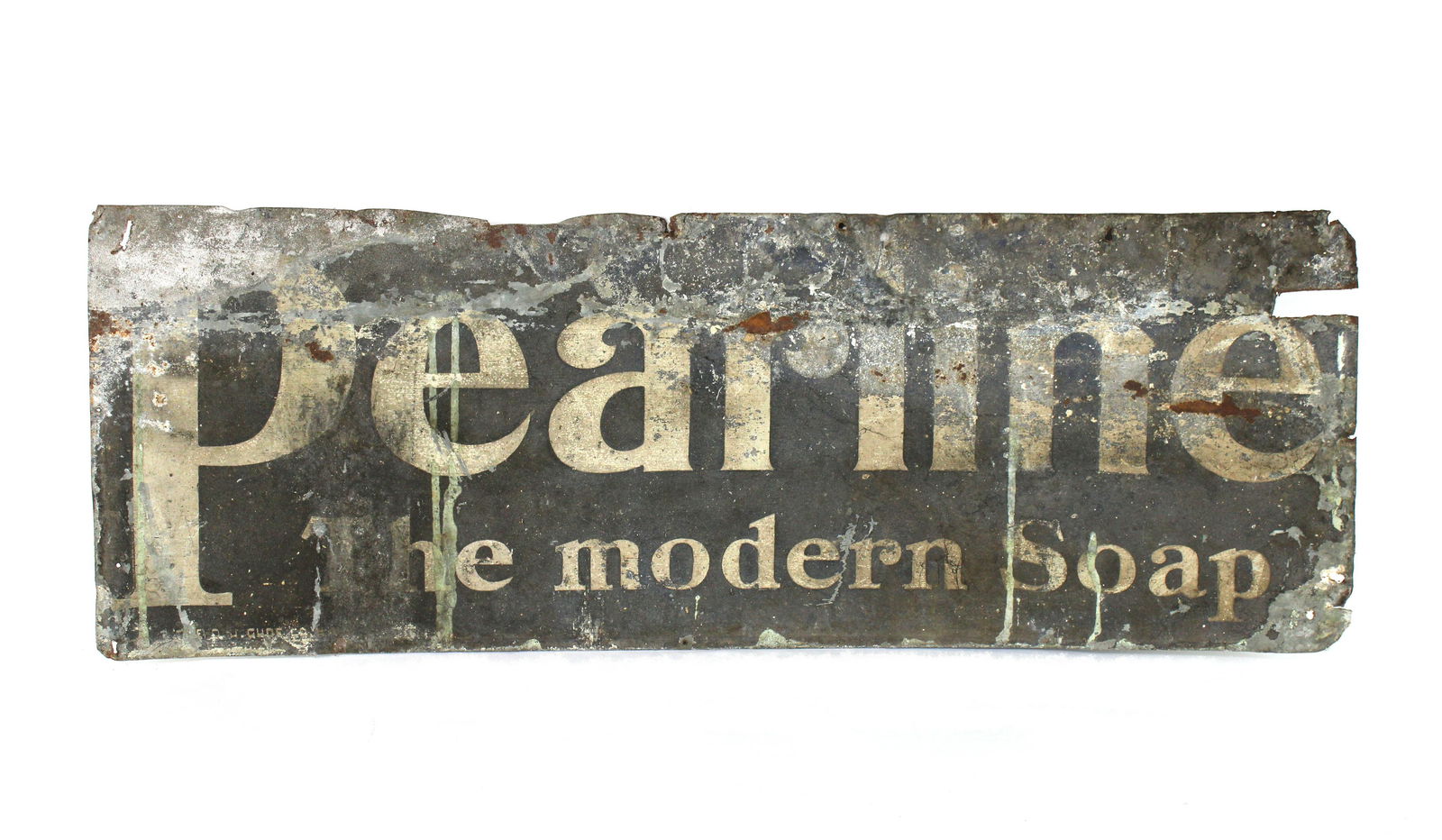 Early Pearline Soaps Advertising Sign (1 of 3)