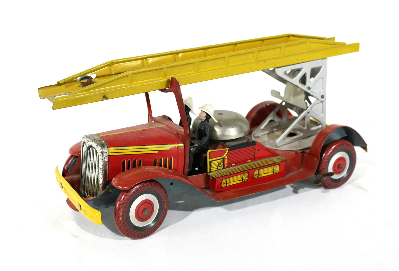 Tin Fire Engine, Made in Great Britian, 1920s (1 of 8)