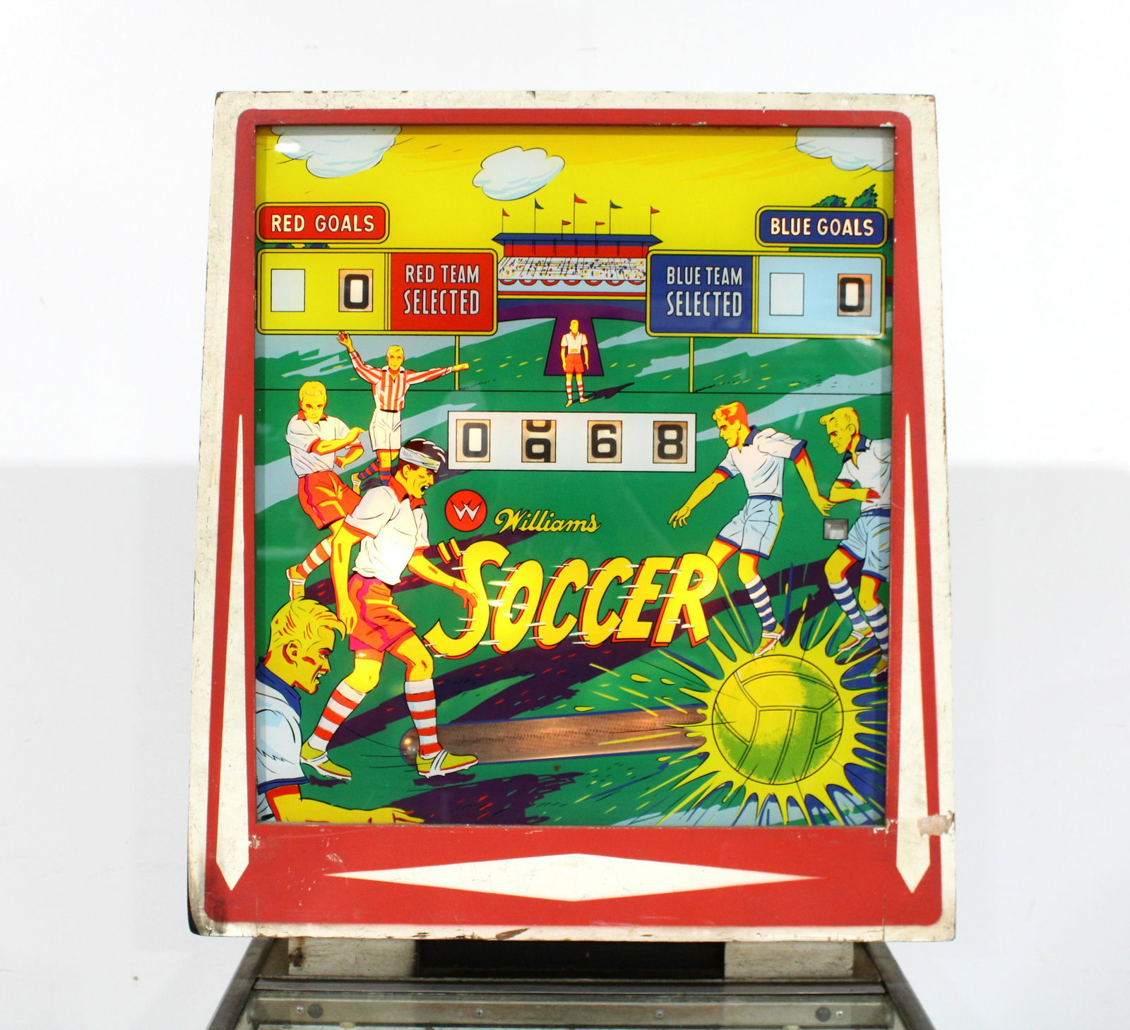 Williams Soccer Reverse Wedgehead Pinball Machine (1 of 7)