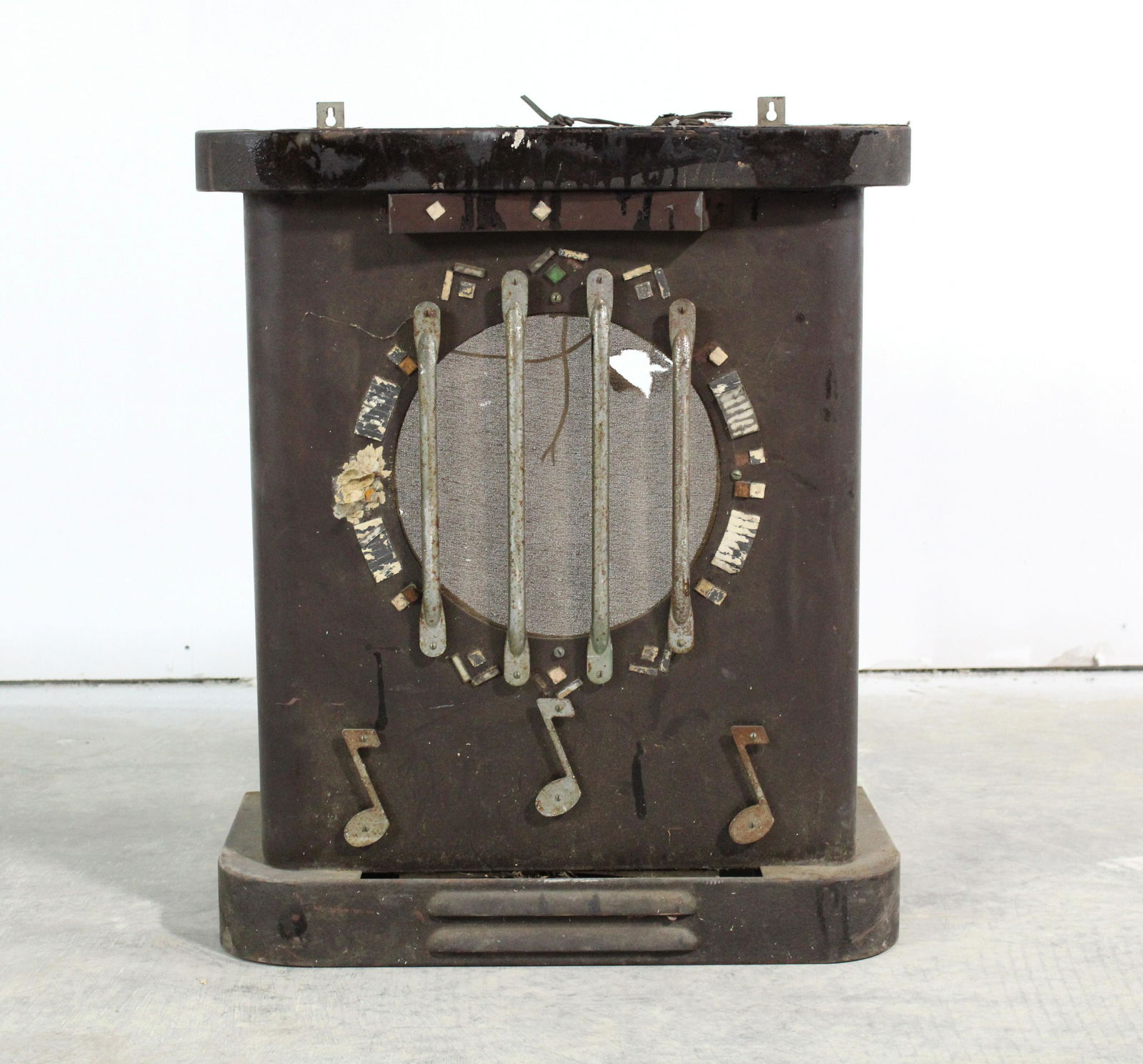 1940s Packard Rose Auxiliary Jukebox Speaker Shell (1 of 4)