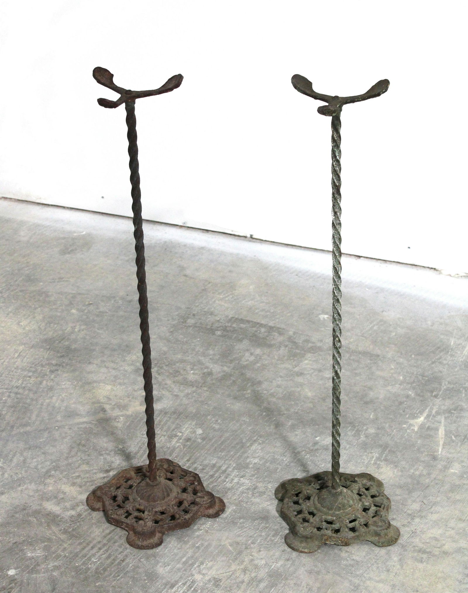 Victorian Cast Iron Fern Stands (1 of 2)