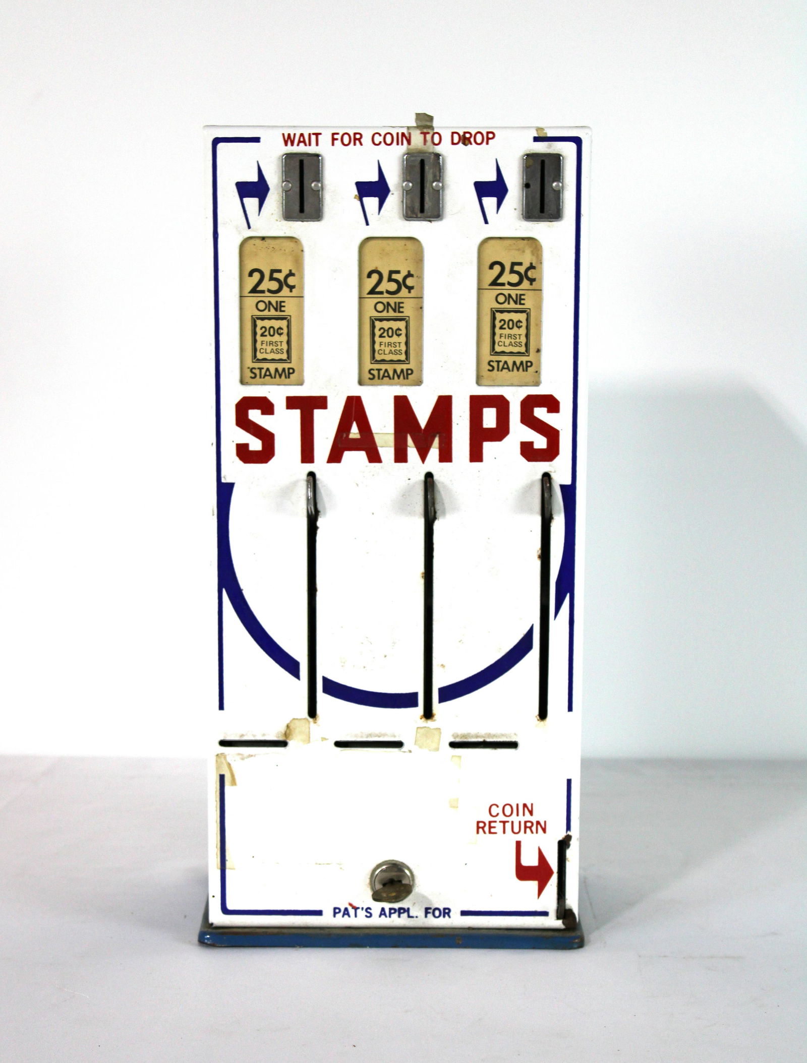 Porcelain Coin Operated Stamp Vendor (1 of 4)