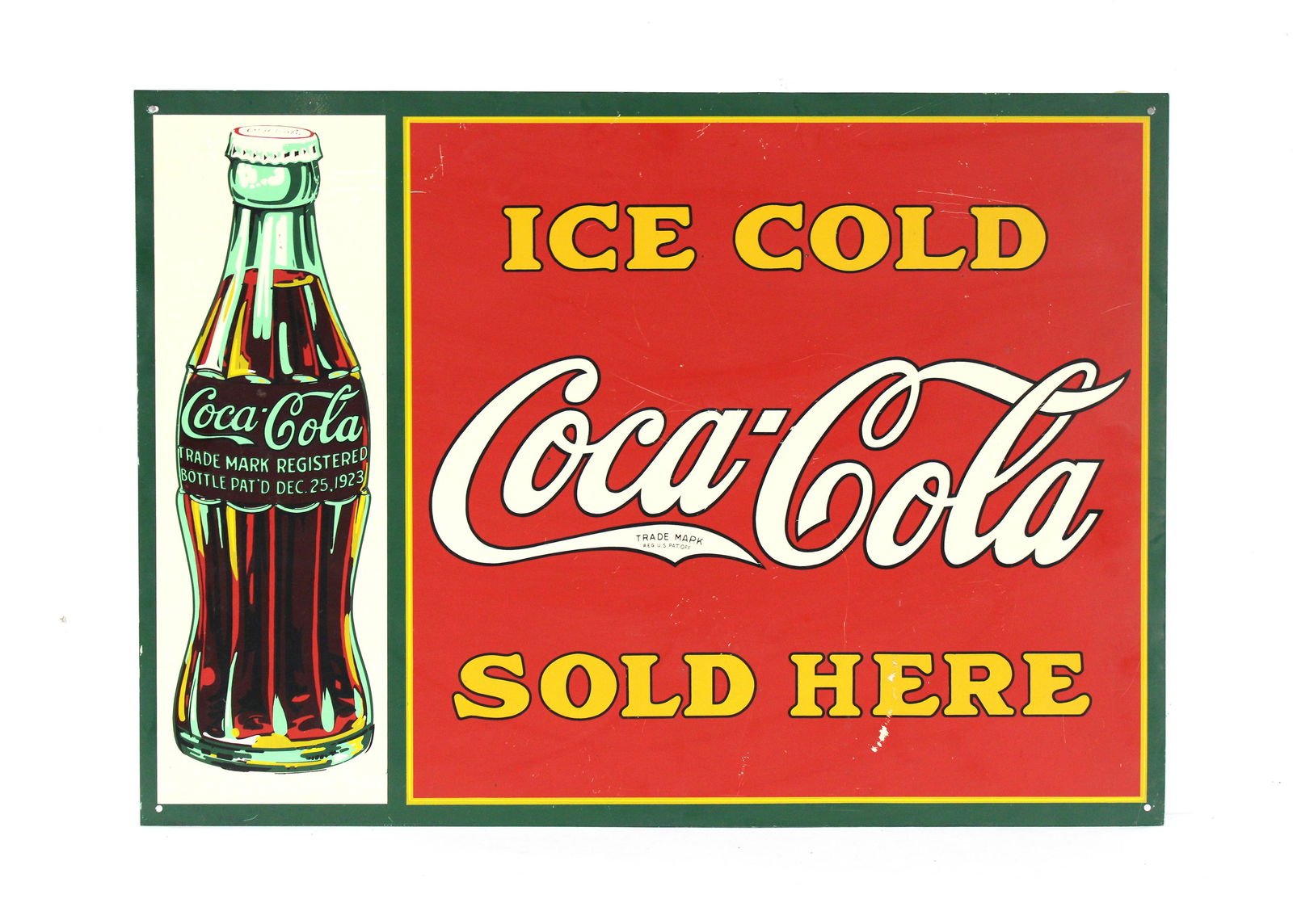 Ice Cold Coca Cola Advertising Sign (1 of 1)