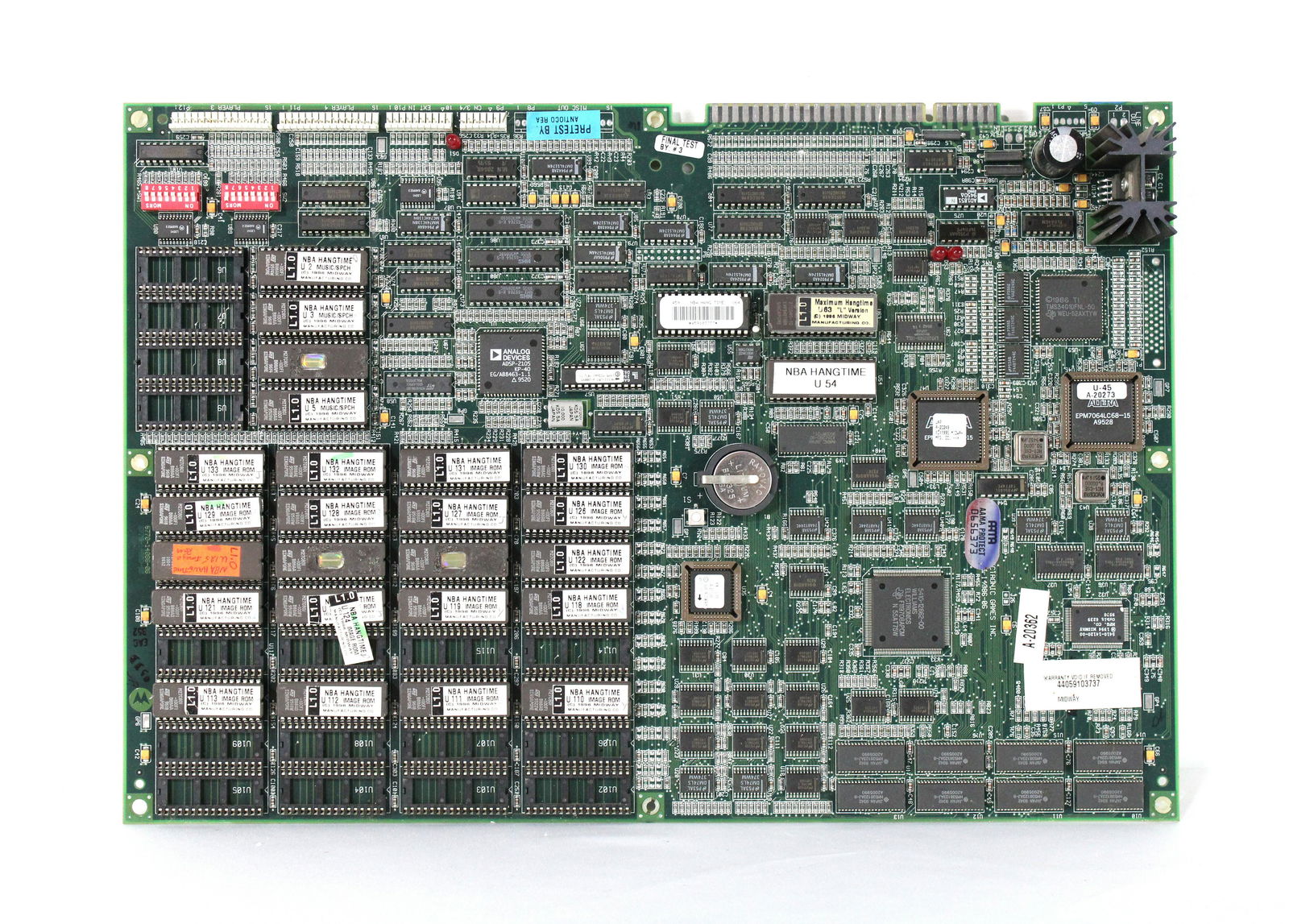Midway NBA Hangtime Arcade Game Board (1 of 2)