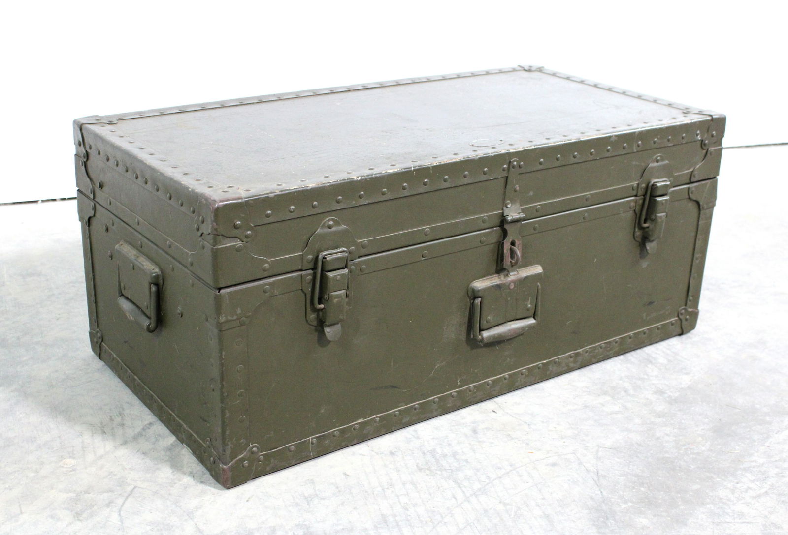 McLane Company Military Foot Locker, 1940s (1 of 4)