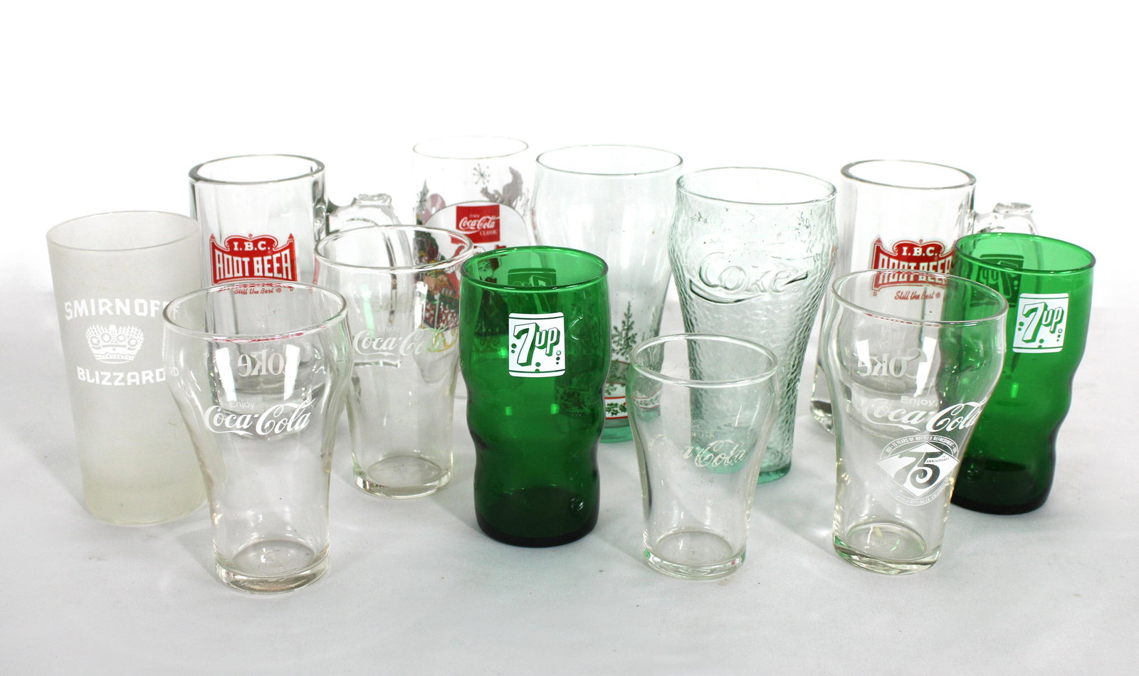 Coca Cola Glassware and Root Beer Mugs (1 of 3)