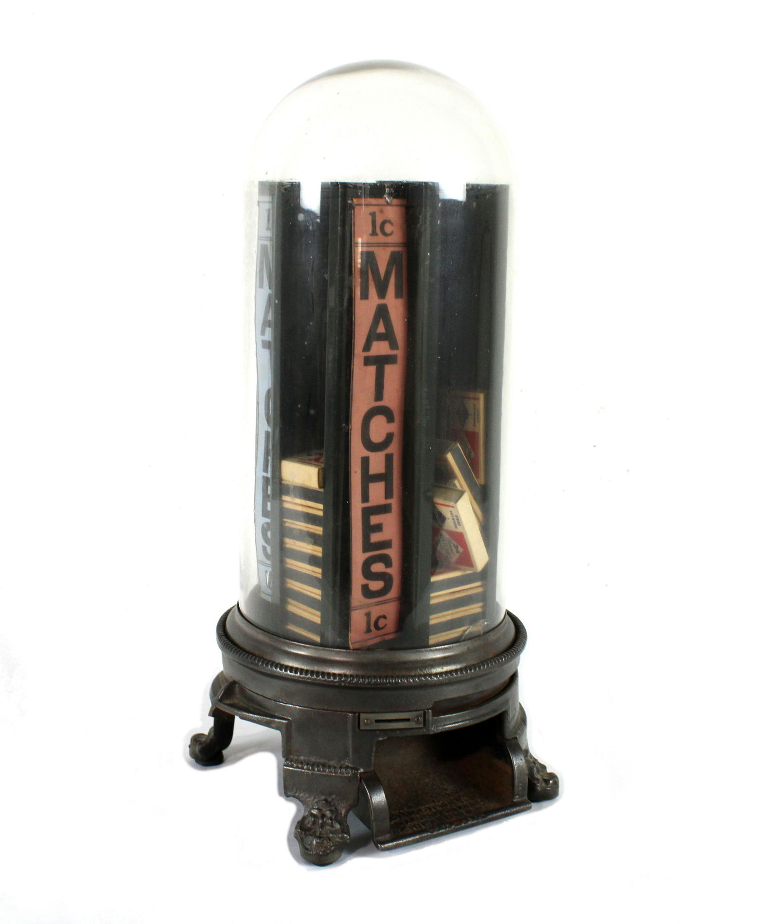 Advance Machine Co. 1 Cent Coin Op Match Vendor (1 of 3)