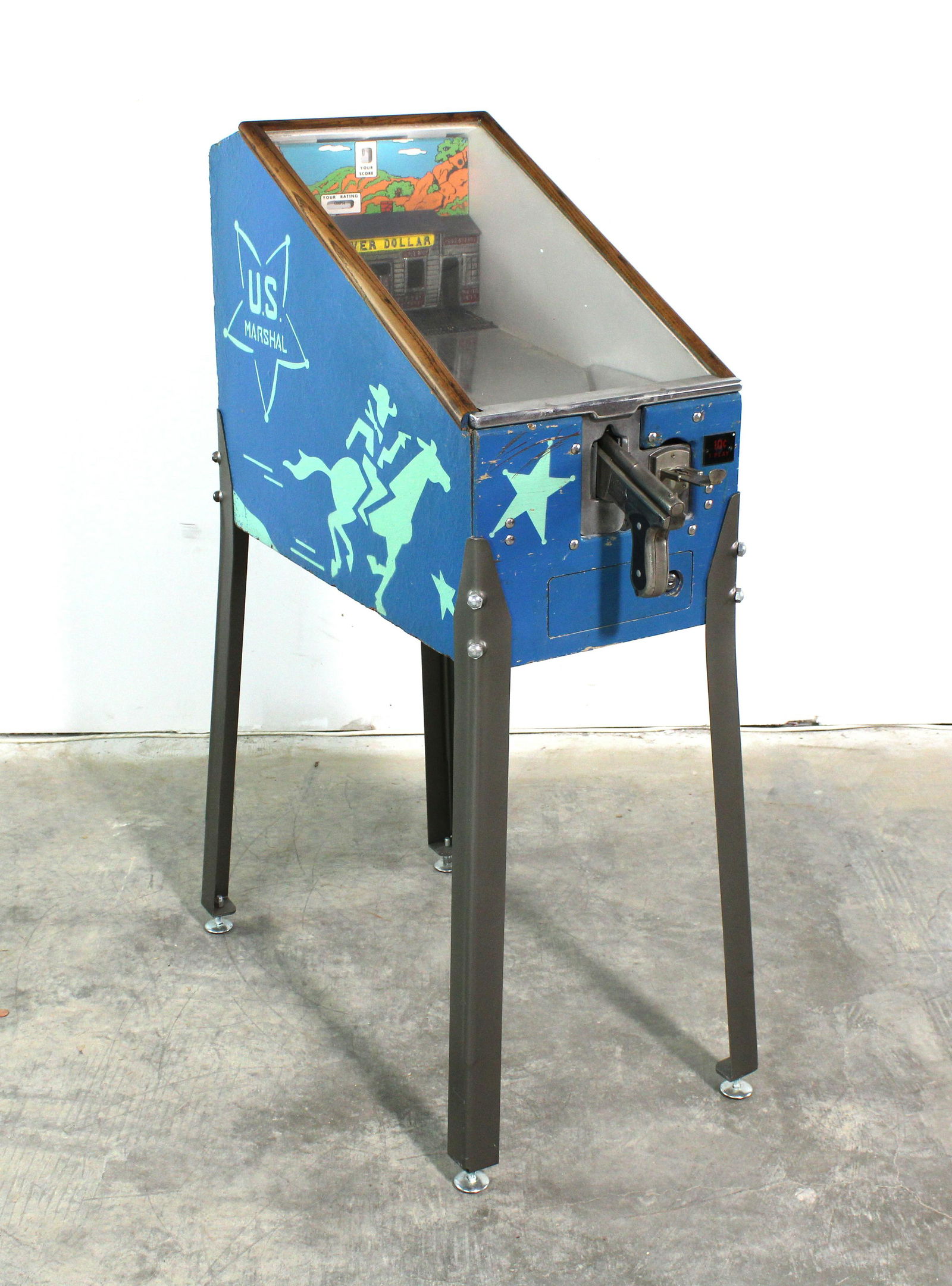 ABT Mfg. US Marshall Coin Op Shooting Gallery (1 of 5)