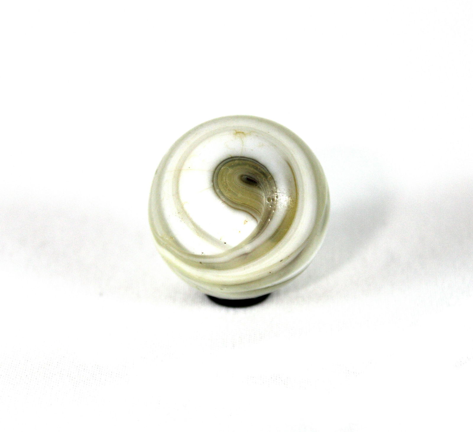 1" M.F. Christensen Transitional Pontil Swirl Marble (1 of 4)