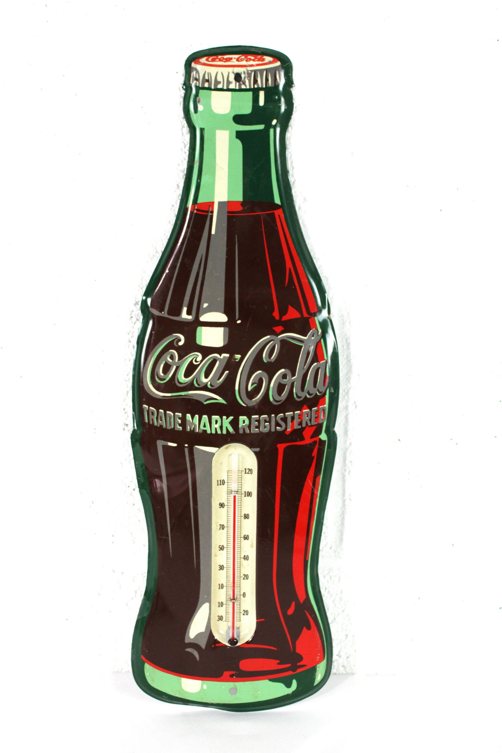 Coca Cola Bottle Thermometer, 1950s (1 of 3)